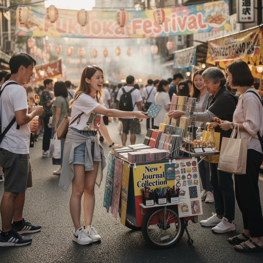 美しい手書きの文字が特徴のジャーナルのページのクローズアップ