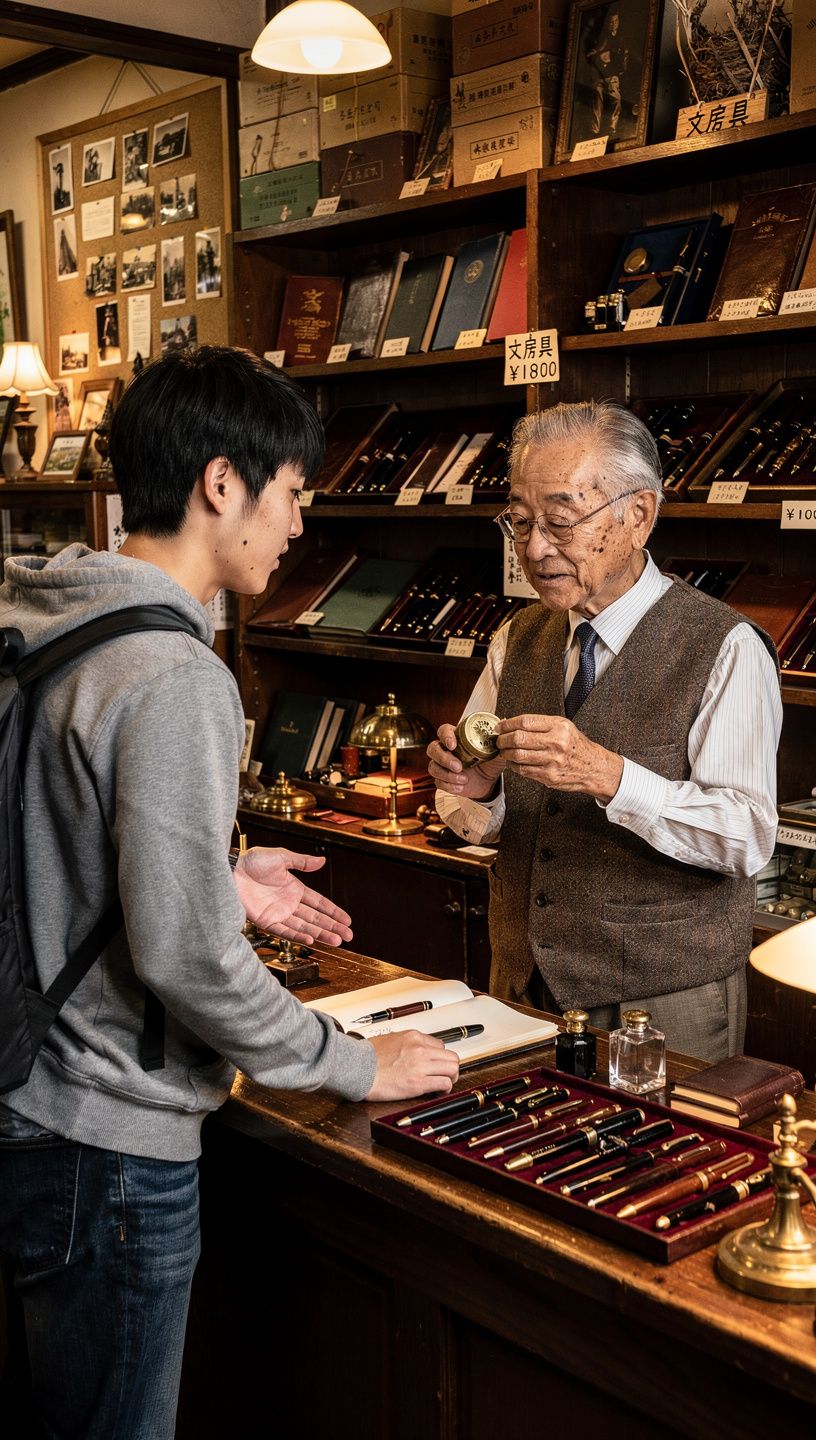 文房具の使い方に関するアドバイスが書かれたチラシの画像